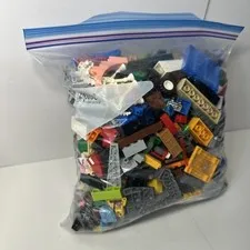 LEGO Bricks Lot 2.5 lbs Mixed Parts Pieces Bulk Build Play Random Assort.