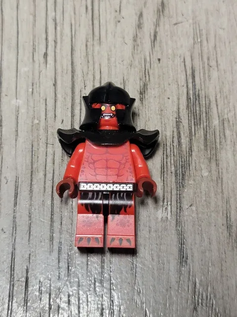 LEGO Minifigure Crust Smasher Nexo Knight nex012 Orc Goblin Troll Fantasy Armor