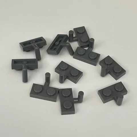 Lego 88072 Dark Gray Replacement Parts Pieces Lot of 10