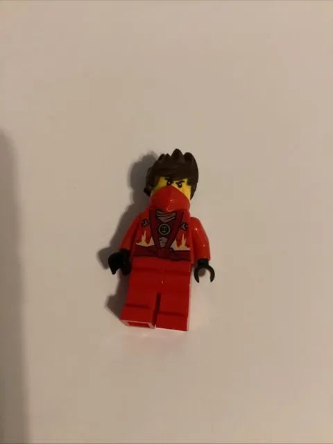 LEGO Ninjago Kai Techno Robe NJO0091 Rebooted Minifigure Red Ninja