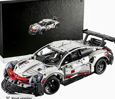 LEGO Technic Porsche 911 RSR 42096 1580 pcs Race Car Set 10+ White/Black