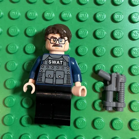 LEGO Commissioner James Gordon SWAT Minifigure sh0063 76001 DC Super Heroes