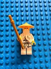 Sensei Wu 9450 70505 Gold Hat Ninjago LEGO® Minifigure Mini Figure