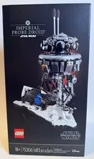 New LEGO Star Wars Imperial Probe Droid set 75306 retired pristine sealed box