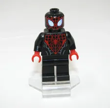 Lego Miles Morlaes Minifigure Marvel Spider-Man 76036 sh0190 w Super Jumper