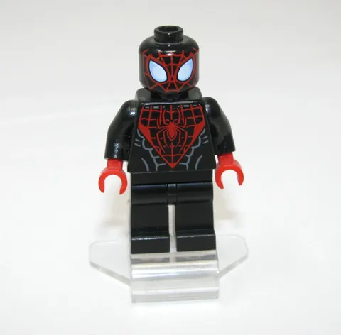 Lego Miles Morlaes Minifigure Marvel Spider-Man 76036 sh0190 w Super Jumper