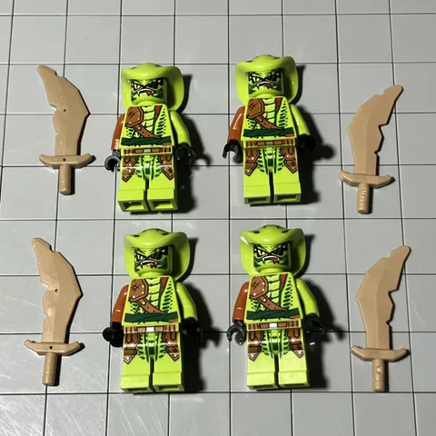 Lego Ninjago Legacy Lasha Minifigure njo0497 Lot Of 4 H4 75
