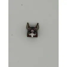LEGO Legends of Chima Worriz Wolf Mask Minifigure Headgear Reddish Brown 11114