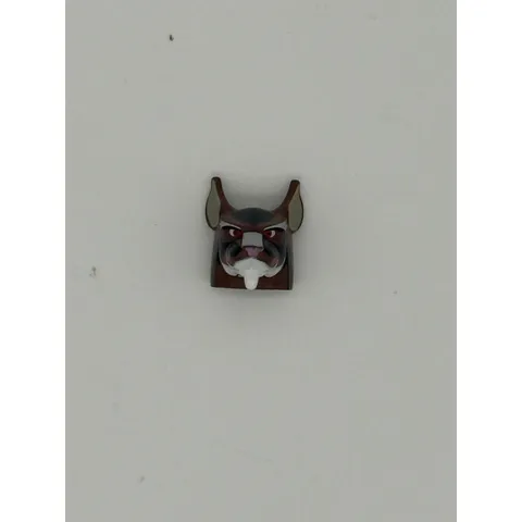 LEGO Legends of Chima Worriz Wolf Mask Minifigure Headgear Reddish Brown 11114