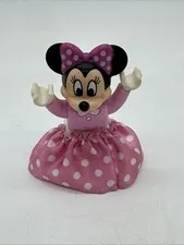 Lego Duplo Minnie Mouse Figure PINK with PINK POLKA DOT SKIRT