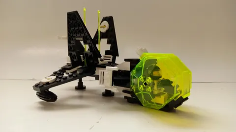 LEGO Blacktron II - Allied Avenger (6887): complete, no box or instructions