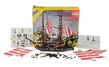 LEGO 6285 Black Seas Barracuda (1989) – 90% Complete w/ Box READ