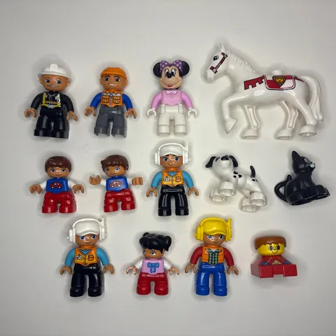 Lego Duplo Figure *Lot Of 13* Figures Read Description