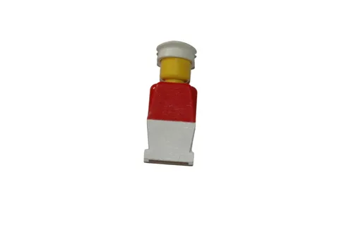 Lego® TRAIN Railway Minifig Worker ( 4.5V RED )
