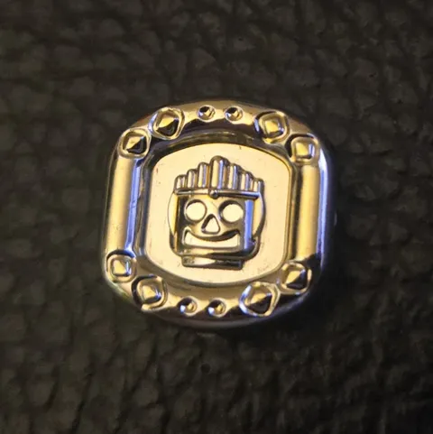 LEGO Sun Disk Chrome Gold x276 / 71940 (1999)