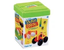 Stickle Bricks Farm Set Construction Toys, Promotes Dexterity and...