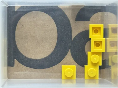 LEGO Parts - Yellow Plate 1 x 1 - No 3024 - QTY 5