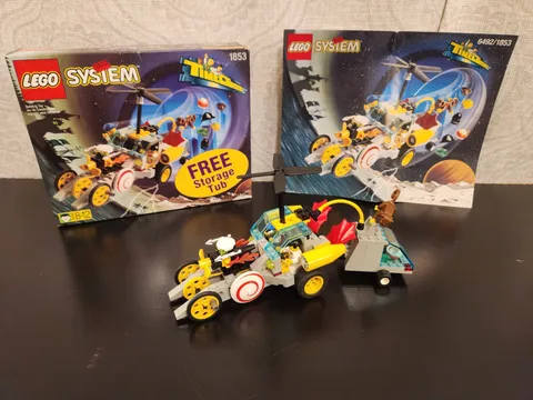 Lego 1853 Hypno Cruiser - 100% Complete - with Box - w/Instructions - READ