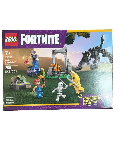 LEGO Fortnite 77075 Peely & Sparkplug’s Camp Durr Bus