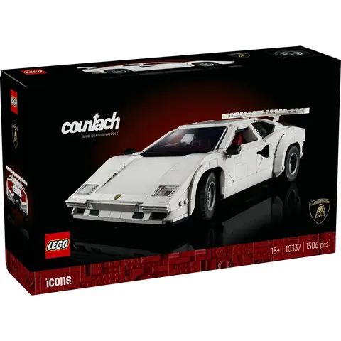 LEGO® Icons 10337 Lamborghini Countach 5000 QUATTROVALVOLE