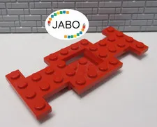 (C9/1) LEGO 4212b Chassis 4 x 10 x 2/3 red