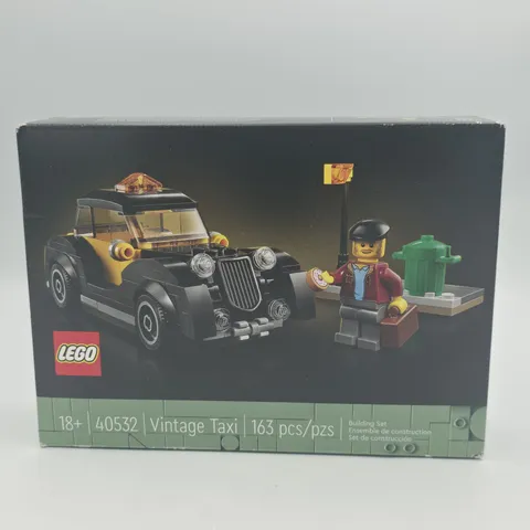 LEGO Icons Vintage Taxi 40532 New And Sealed