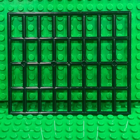Lego Castle Gate Bar 11 x 13 Grille with 4 Hollow Studs on Both Sides (99061)