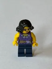 LEGO Juno city girl purple sunglasses minifigure Lego Movie 70620
