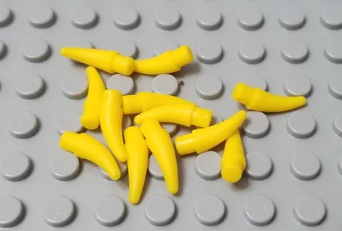 LEGO New Lot of 12 Yellow Nexo Knight Animal Horn Barbs