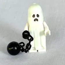 Lego Scooby Doo - Bluestone the Great as Ghost Minifigure (scd007) 75904 Mansion