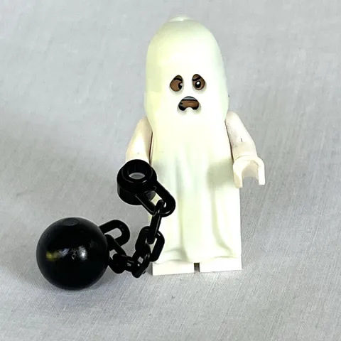 Lego Scooby Doo - Bluestone the Great as Ghost Minifigure (scd007) 75904 Mansion