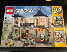 LEGO Creator 3-in-1 Toy & Grocery Shop 31036 Building Set 466 pcs