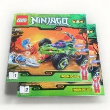 LEGO Ninjago: Fangpyre Truck Ambush 9445 Complete + Minifigures + Instructions