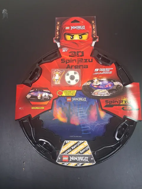 LEGO Ninjago: Sensei Wu Spinner 3D Spinjitzu Arena, Model 853106, NEW