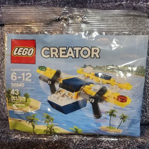Lego 30540 2018 Creator Yellow Flyer Airplane Polybag Retired 43 Piece Set