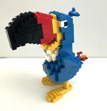 Vintage 1990s Kellogg’s Froot Loops Toucan Sam LEGO Advertising Store Display