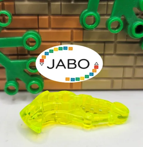 (S18 / 6 / 10) LEGO Bionicle 19050 Head Head Connector Brain Green