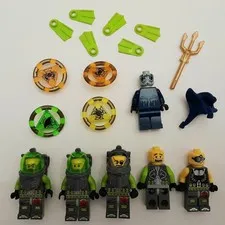 Lego Atlantis Minifigures Lot