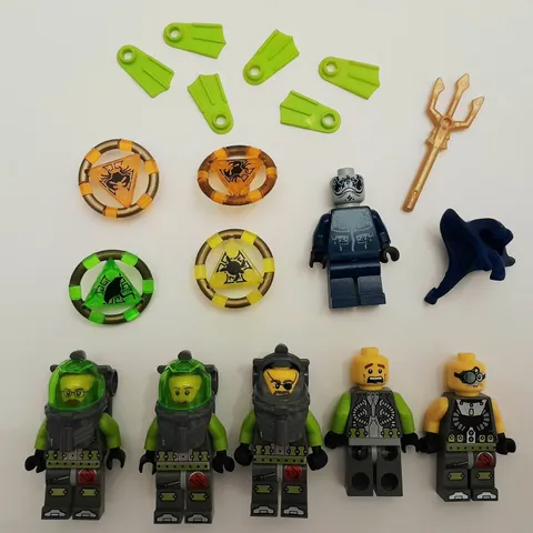 Lego Atlantis Minifigures Lot