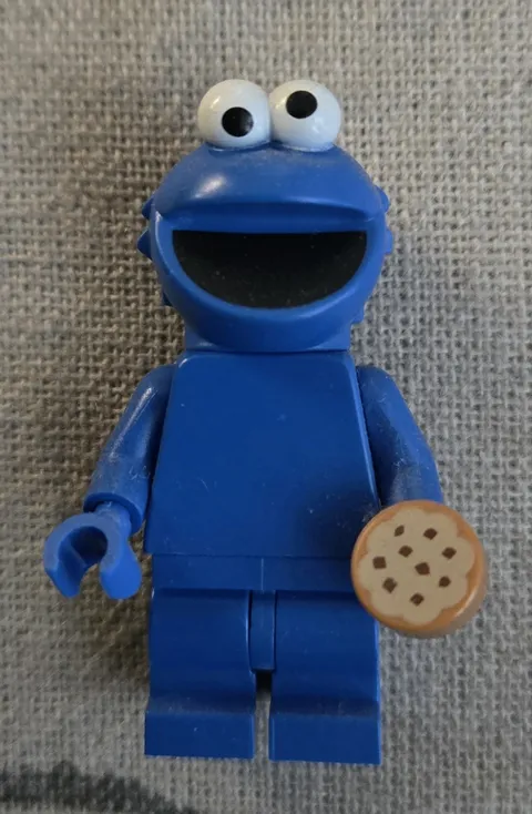 LEGO Ideas: Sesame Street Cookie Monster Minifigure 21320