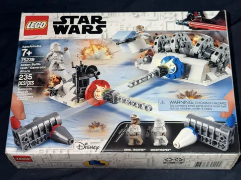LEGO 75239 STAR WARS ACTION BATTLE HOTH GENERATOR ATTACK New Sealed