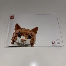 LEGO Instructions 21376 Orange Cat BOOK ONLY