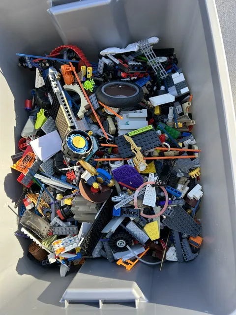 LEGO 20 LBS Random Parts, Pieces, Blocks - Misc- 2008 and on sets ninjago+SW+etc