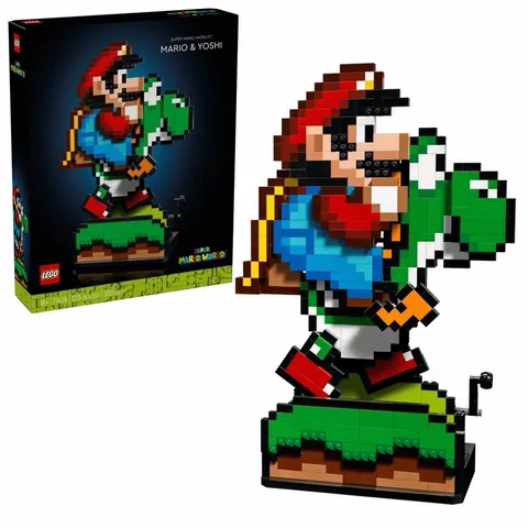 New LEGO Super Mario Super Mario World Mario Yoshi 71438 Nintendo Figure Collect