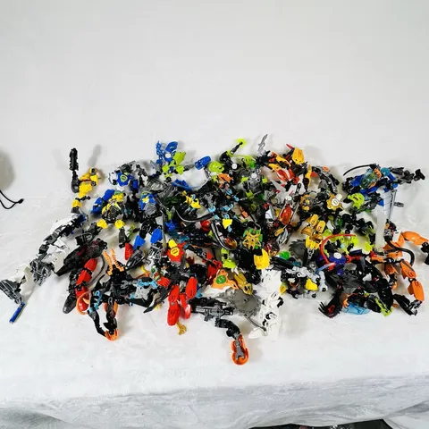 Bionicle Hero Maker Lego Lot - Mask  Weapons Mini Parts Lot - Everything Shown