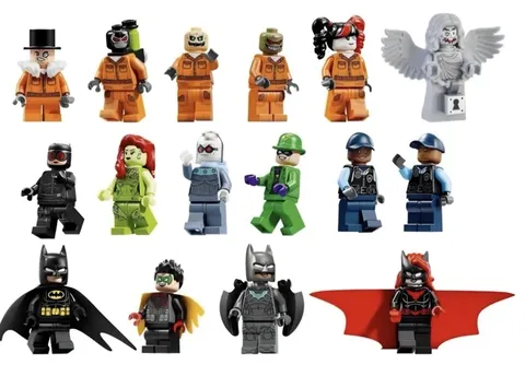[ALL 16 MINIFIGS] LEGO 76300 DC Batman Arkham Asylum Minifigures BRAND NEW