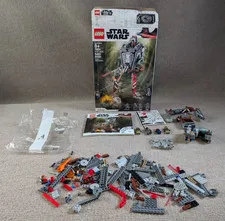 LEGO Star Wars Mandalorian 75254 AT-ST Raider Set w/ Manual + Unknown sealed bag