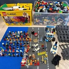 LEGO Minifigure Police Bike Lot Set Bulk Sale