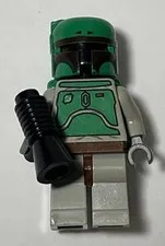 LEGO Star Wars Boba Fett Minifigure sw0002/sw0002a w/ Jetpack Authentic