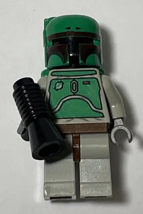 LEGO Star Wars Boba Fett Minifigure sw0002/sw0002a w/ Jetpack Authentic